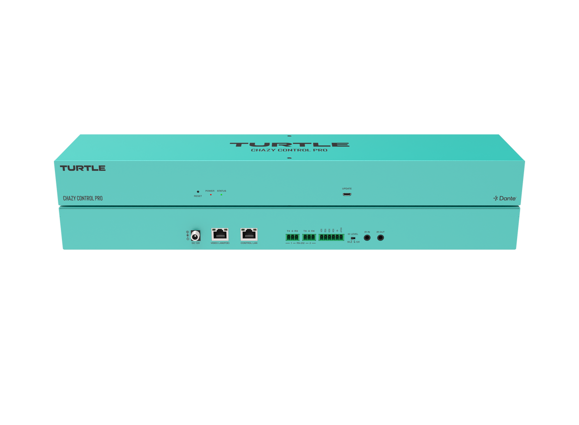 Turquoise electronic device with 'Turtle' branding on a white background