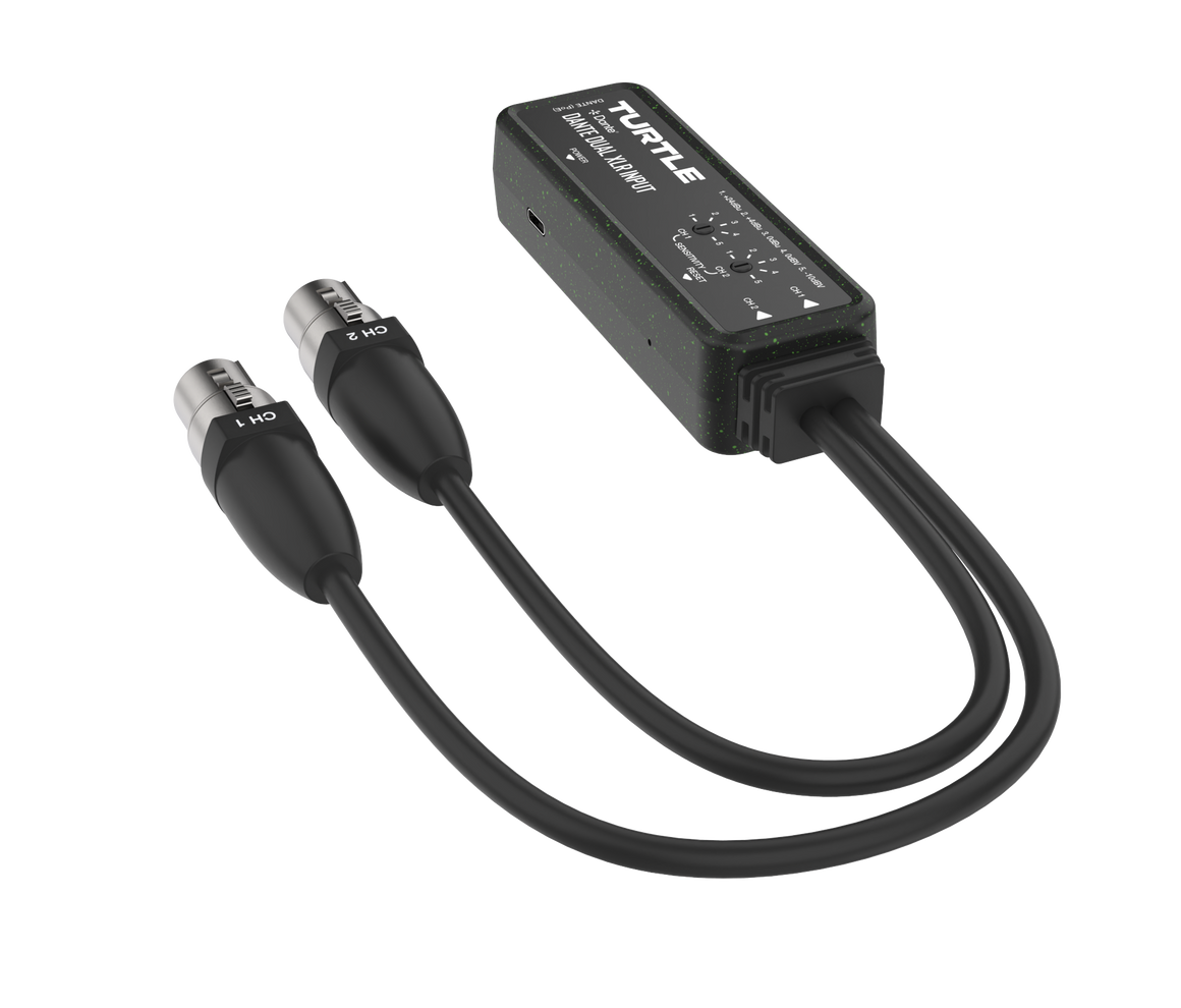 Black electronic device with connectors on a white background