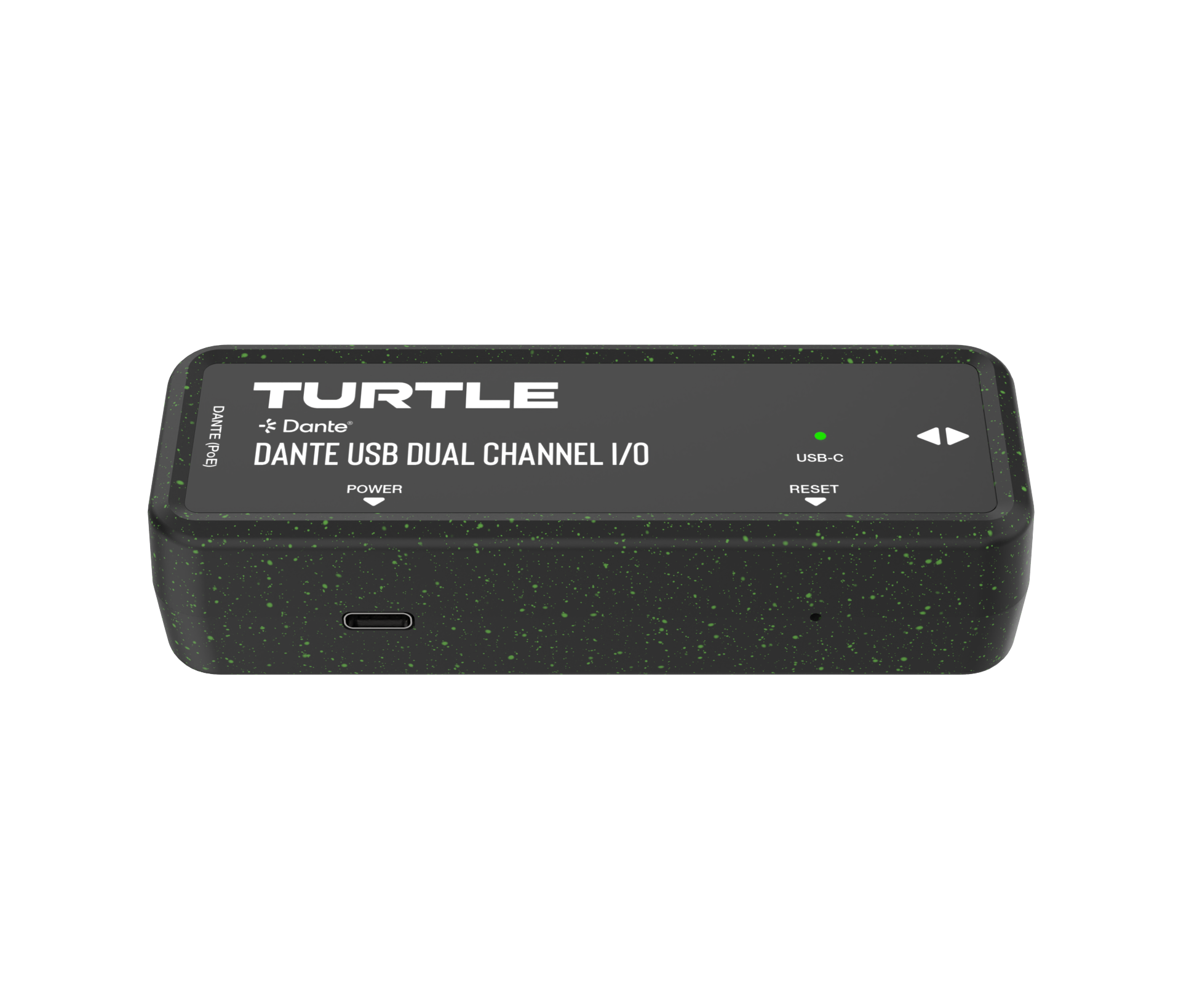 Turtle Dante USB Dual Channel I/O device on a white background