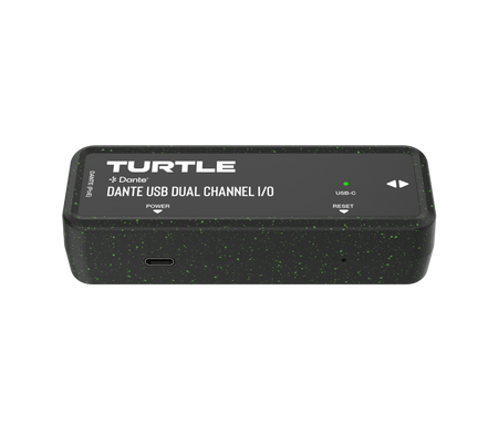 Turtle Dante USB Dual Channel I/O device on a white background