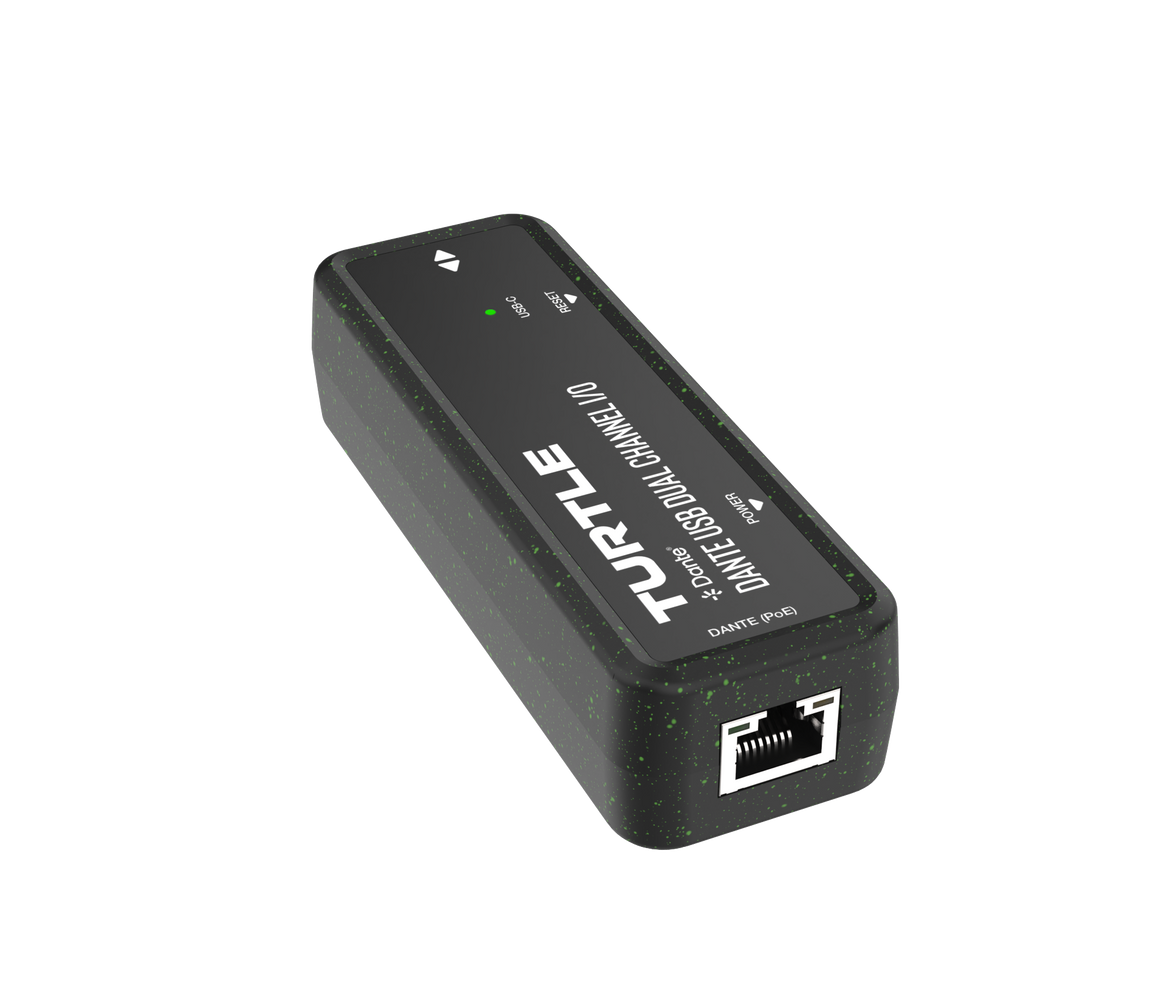 Black electronic device with 'Turtle' branding on a white background