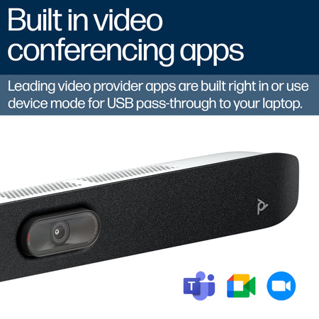 HP Poly Studio X32 All-In-One Video Bar (No Power Supply)