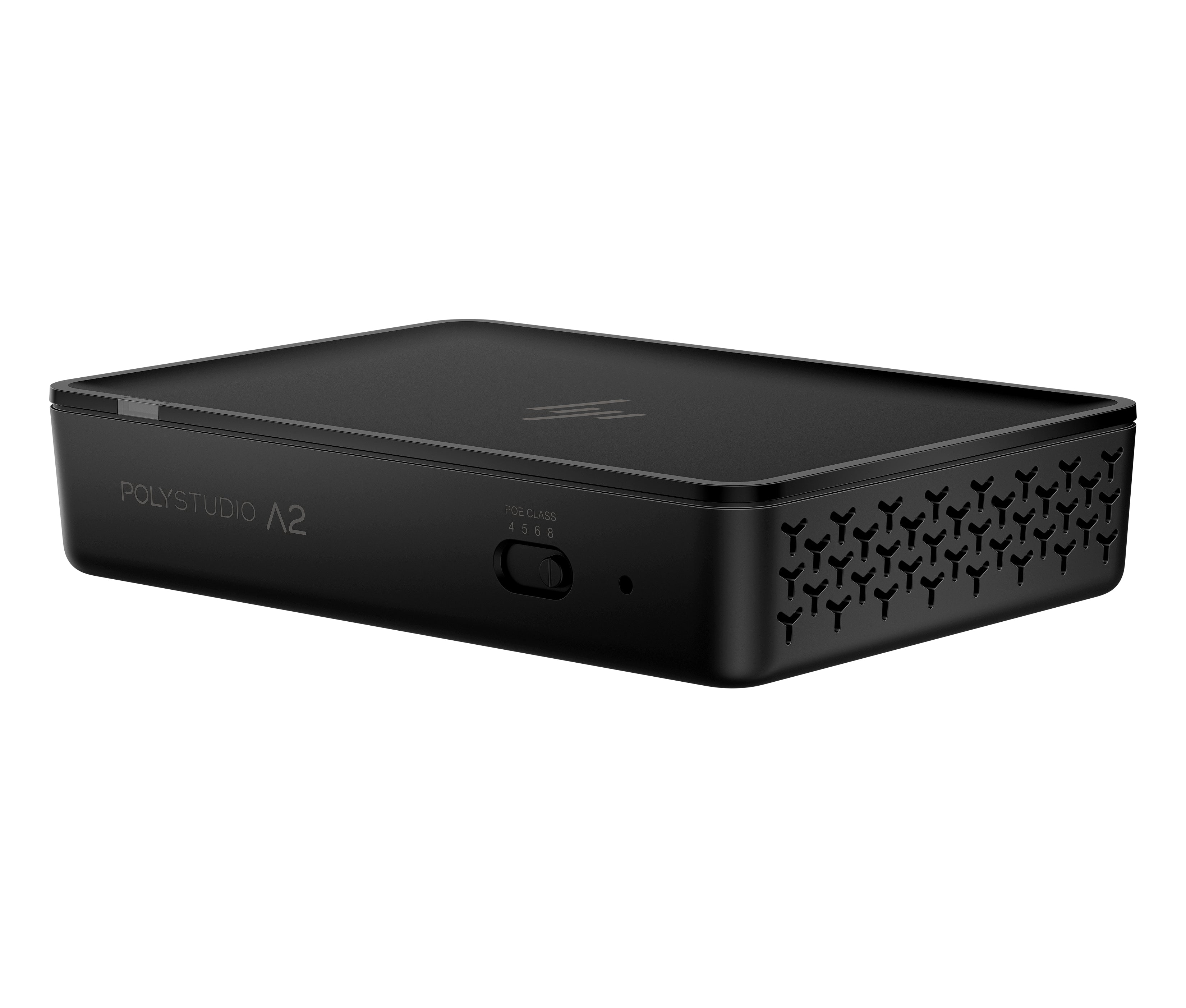 HP Poly Studio A2 Audio Bridge with CAT6A and Mic Extension Cable and Mounting Plate