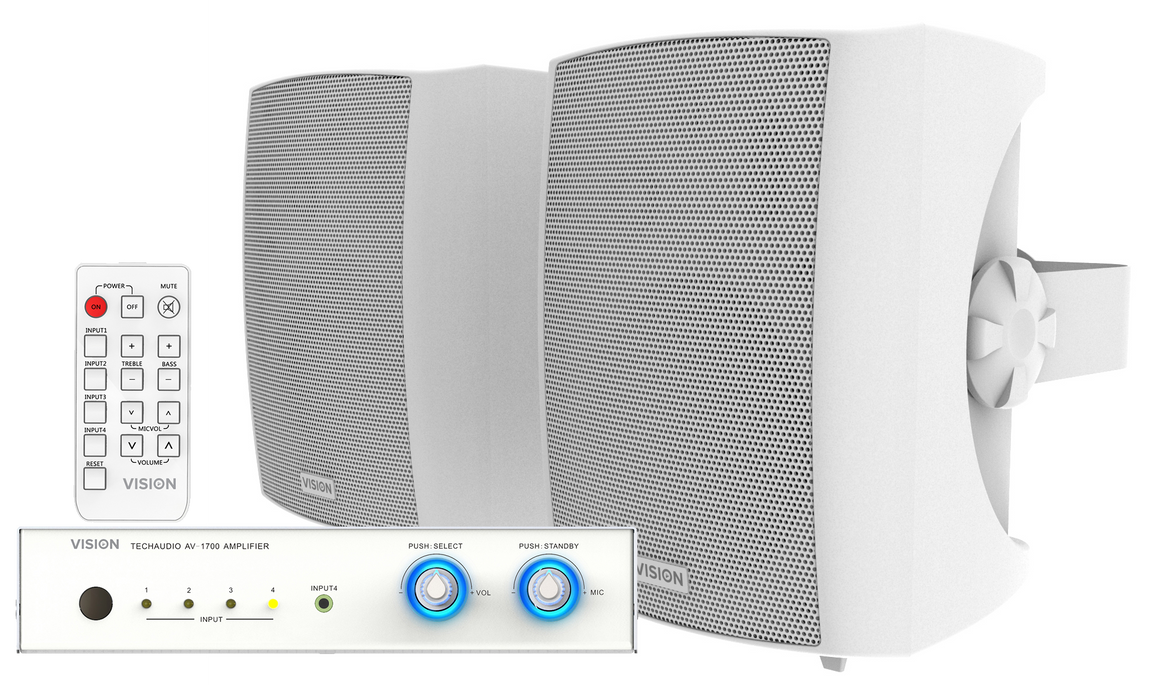Vision Pair 3-Way Wall Loudspeakers