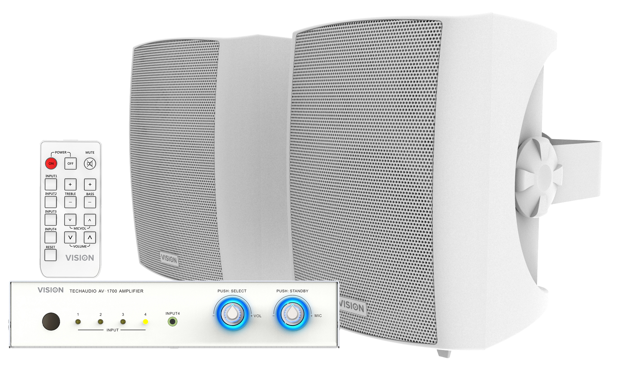 Vision Pair 3-Way Wall Loudspeakers