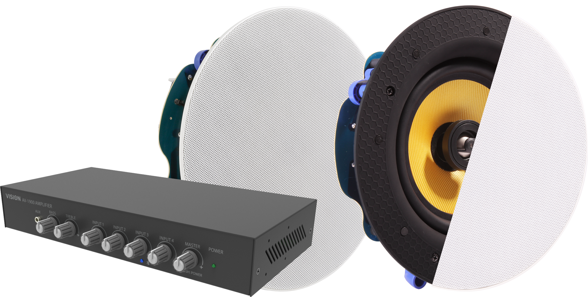 Vision 2 x 50w Mixer Amplifier