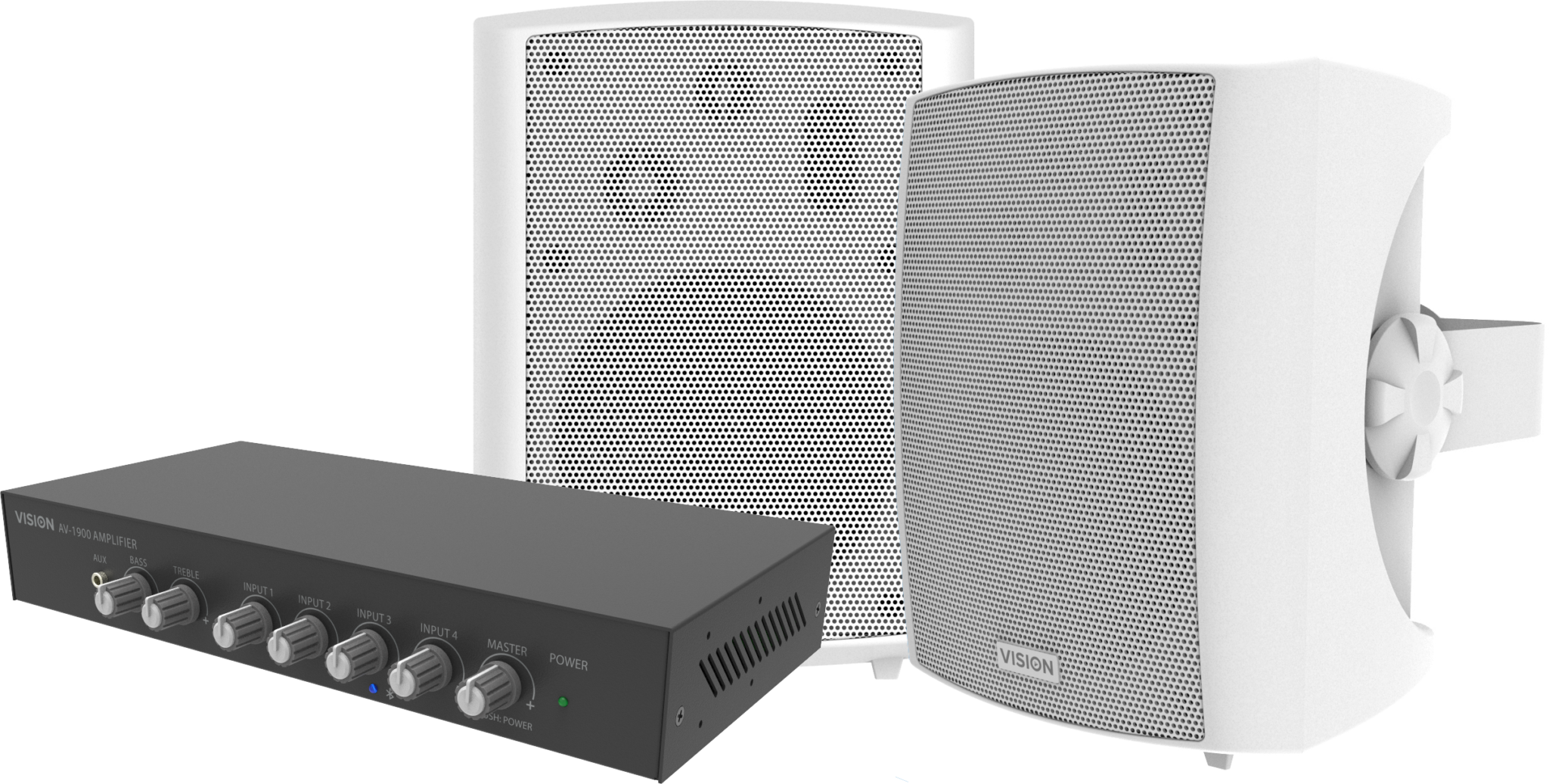 Vision 2 x 50w Mixer Amplifier