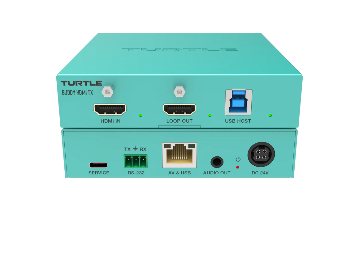 Turtle AV Boardroom Buddy HDMI TX — 4K60 HDBaseT Transmitter