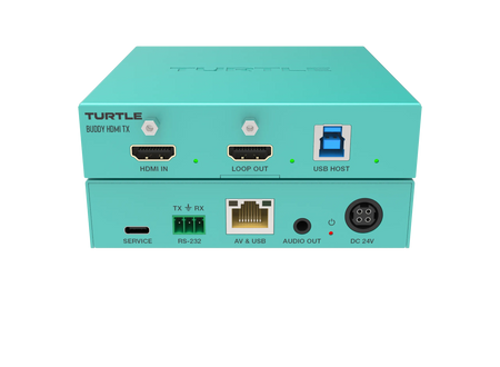 Turtle AV Boardroom Buddy HDMI TX — 4K60 HDBaseT Transmitter