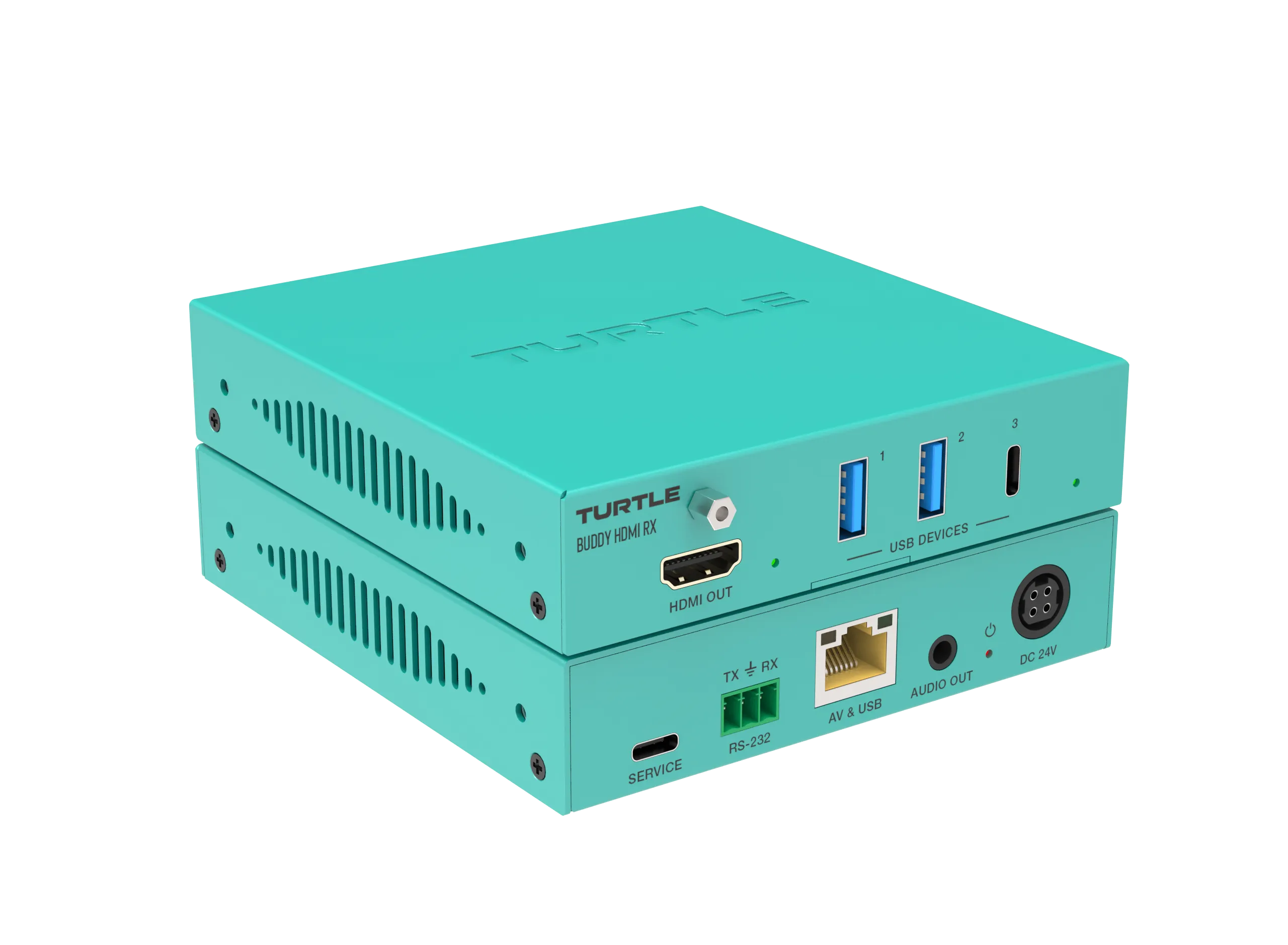 Turtle AV Boardroom Buddy HDMI RX — 4K60 HDBaseT Receiver