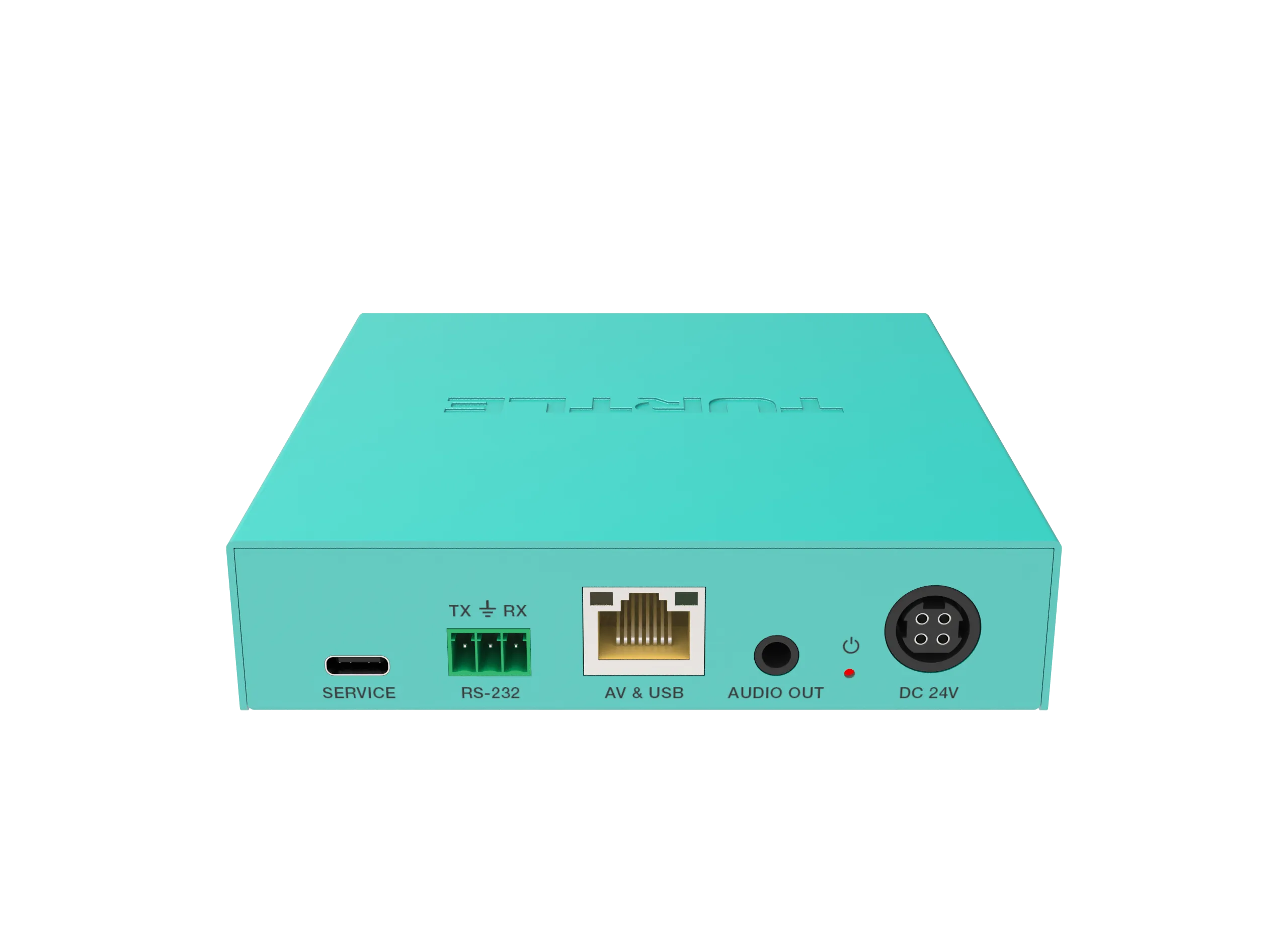 Turtle AV Boardroom Buddy USB-C RX — 4K60 HDBaseT Receiver for USB-C Displays