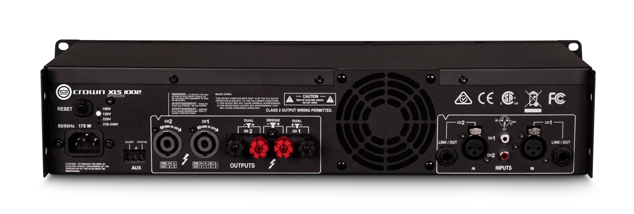 Crown XLS 1002 Amplifier