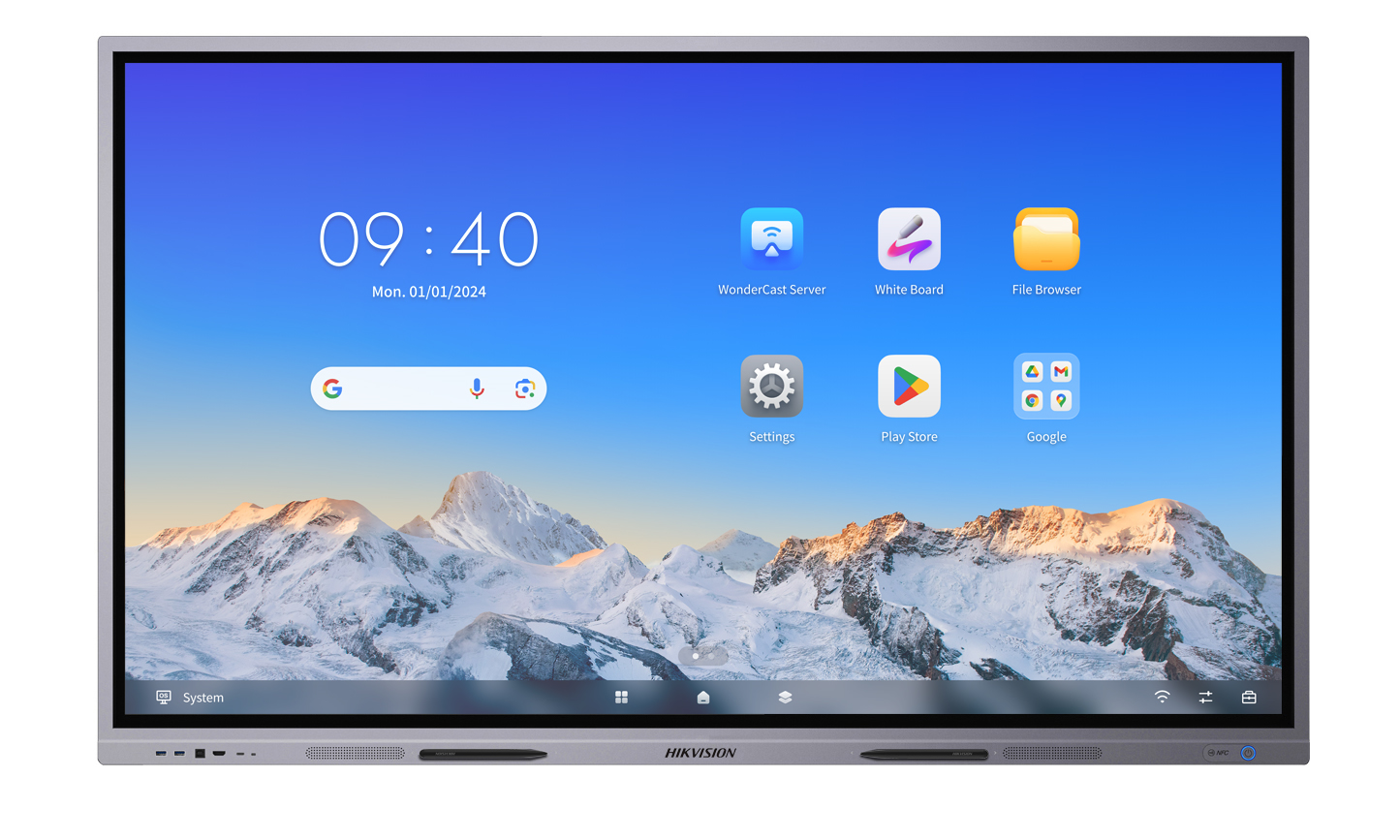 Hikvision DS-D5C98RB/A 98" 4K Ultra Interactive Flat Panel Display