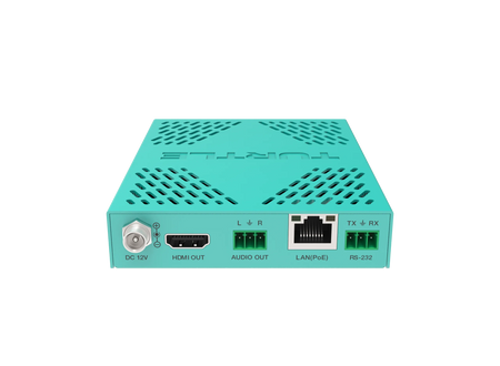 Turtle AV Darwin 4K RX — H.265 HDMI 4K AV over IP Receiver
