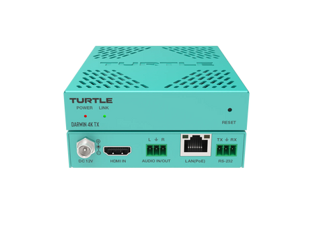 Turtle AV Darwin 4K TX — H.265 HDMI 4K AV over IP Transmitter