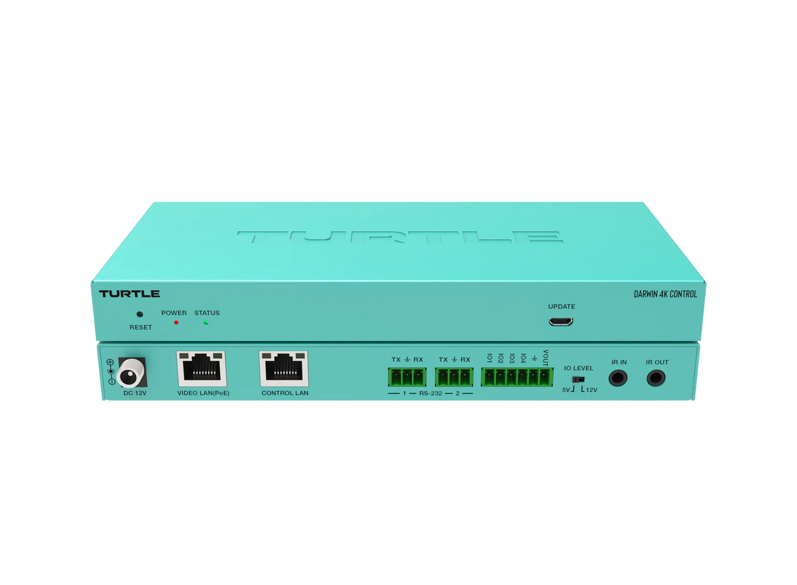 Turtle AV Darwin 4K Control — Central Management Box for Darwin 4K AV over IP