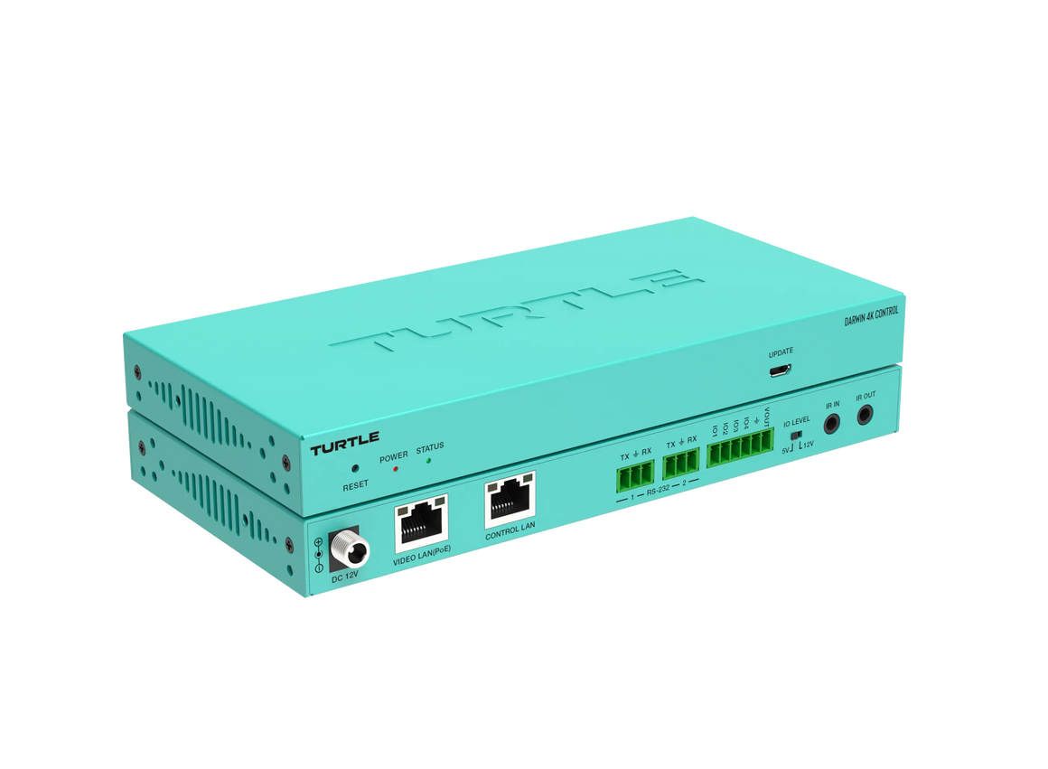 Turtle AV Darwin 4K Control — Central Management Box for Darwin 4K AV over IP