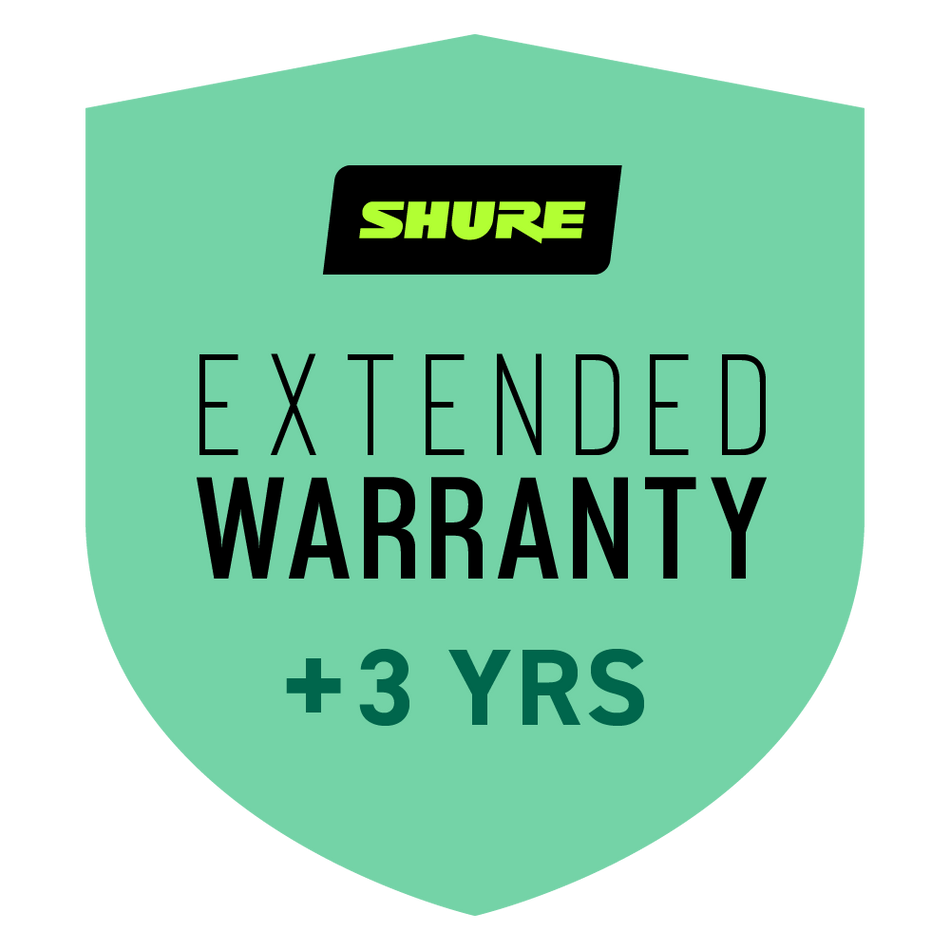 Shure IMXF5-EXTWR-3YR3 3 Year Extended Warranty for IMXF5 System