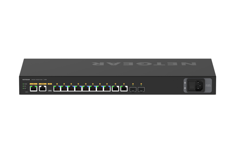 Netgear AV Line M4250-10G2XF-PoE+