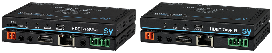 SY Electronics Slim70-Pro HDBaseT Extender Set