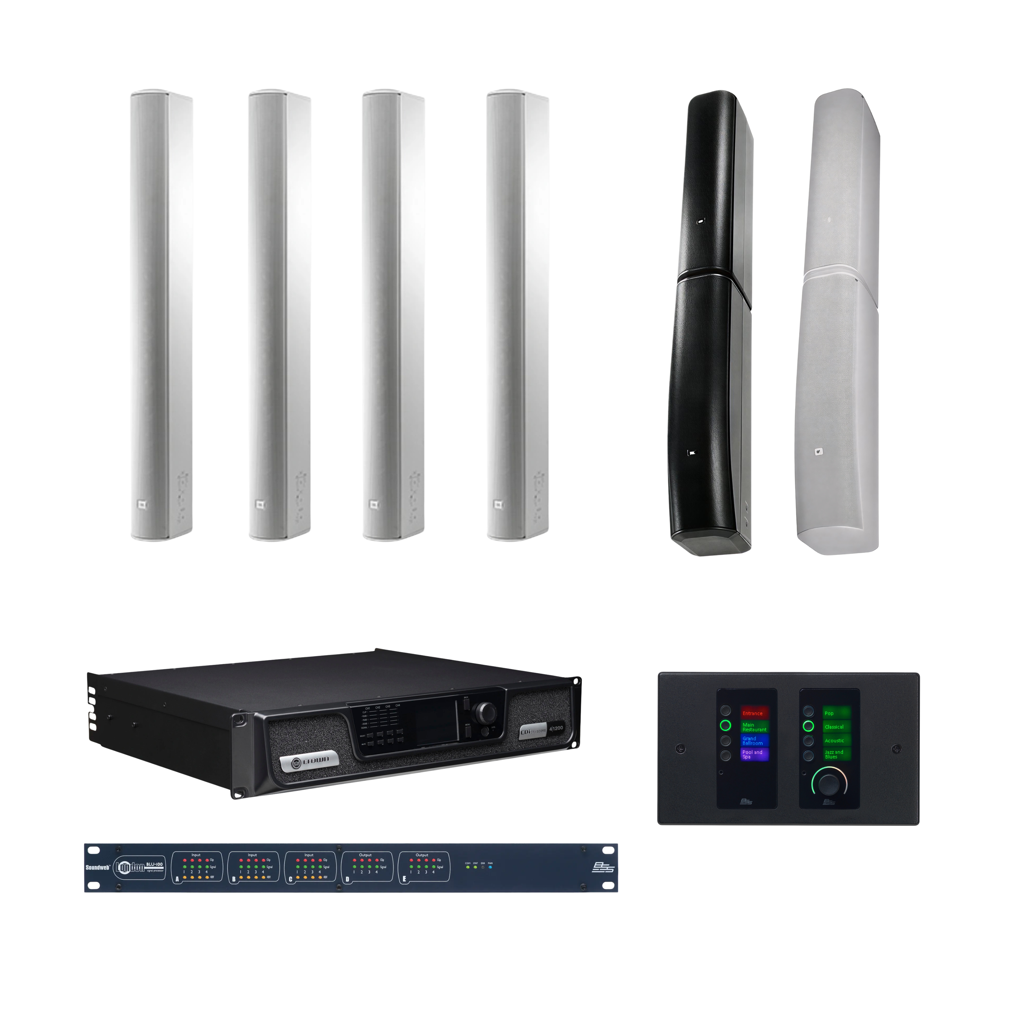Harman Professional House of Worship Audio System - Gold Bundle ...