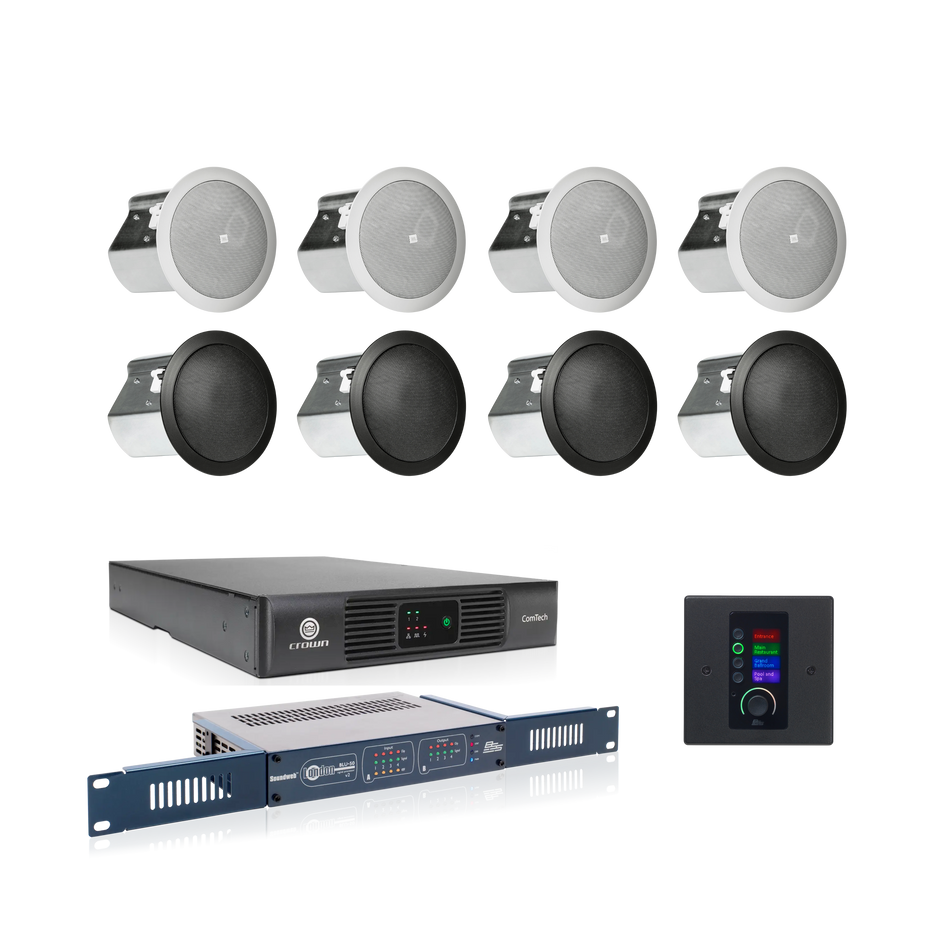 Harman Professional Café Audio System - Silver Bundle