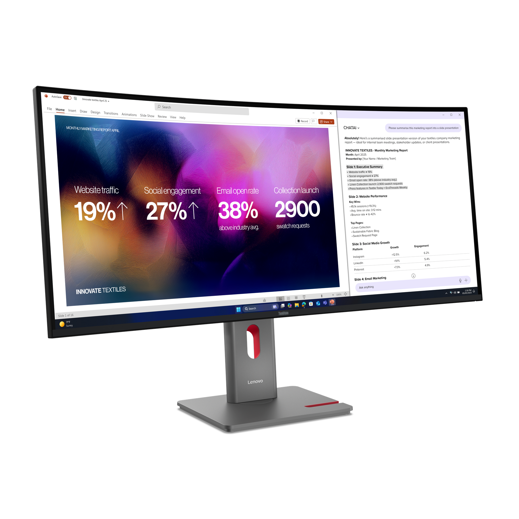 Lenovo ThinkVision P40WD-40