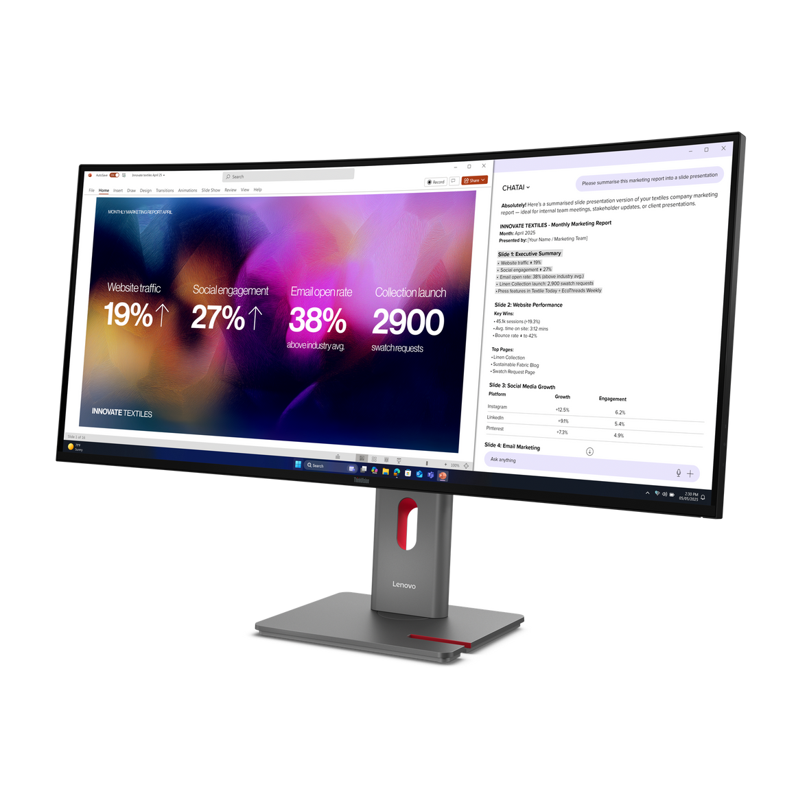 Lenovo ThinkVision P40WD-40