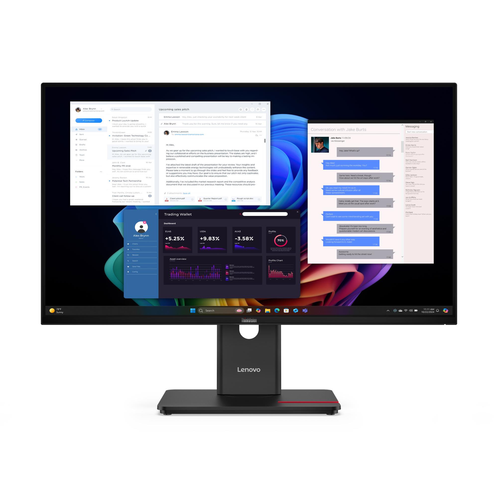 Lenovo ThinkVision T27UD-40