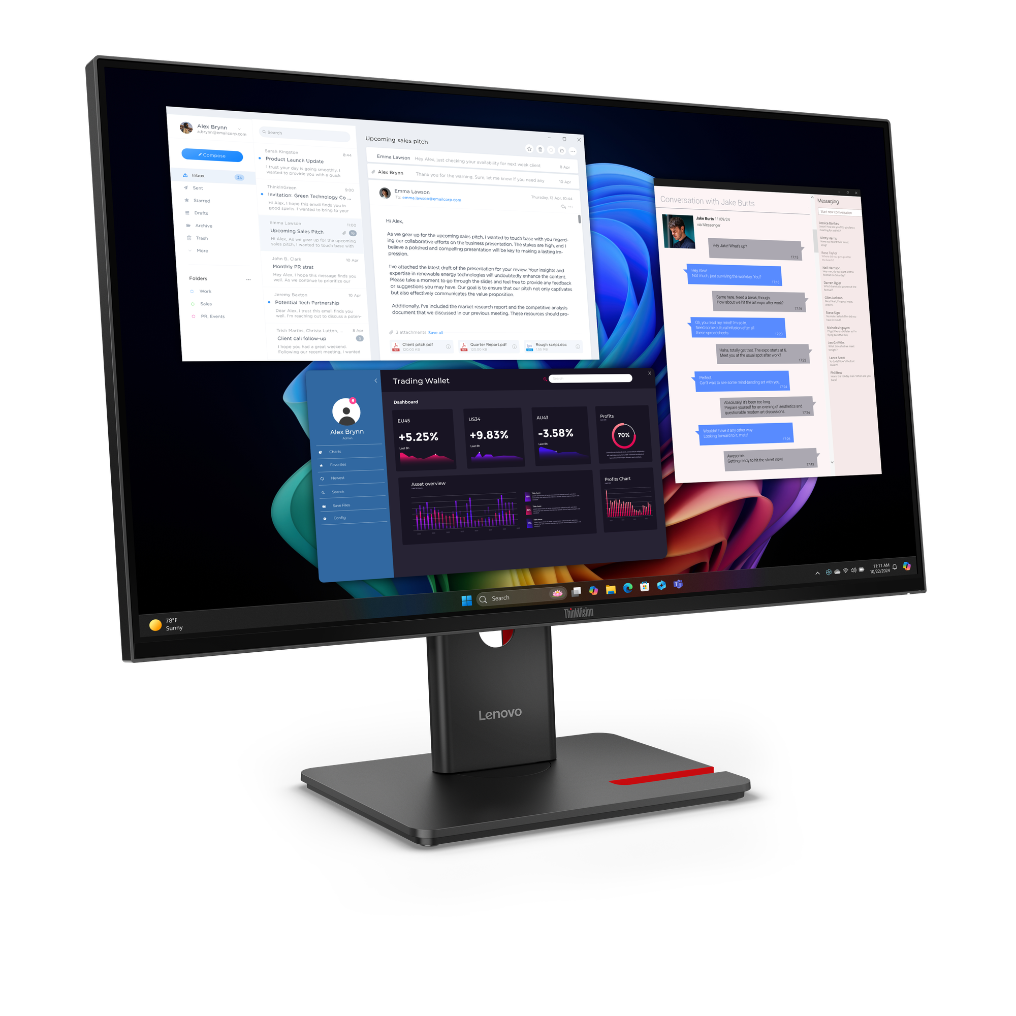 Lenovo ThinkVision T27UD-40