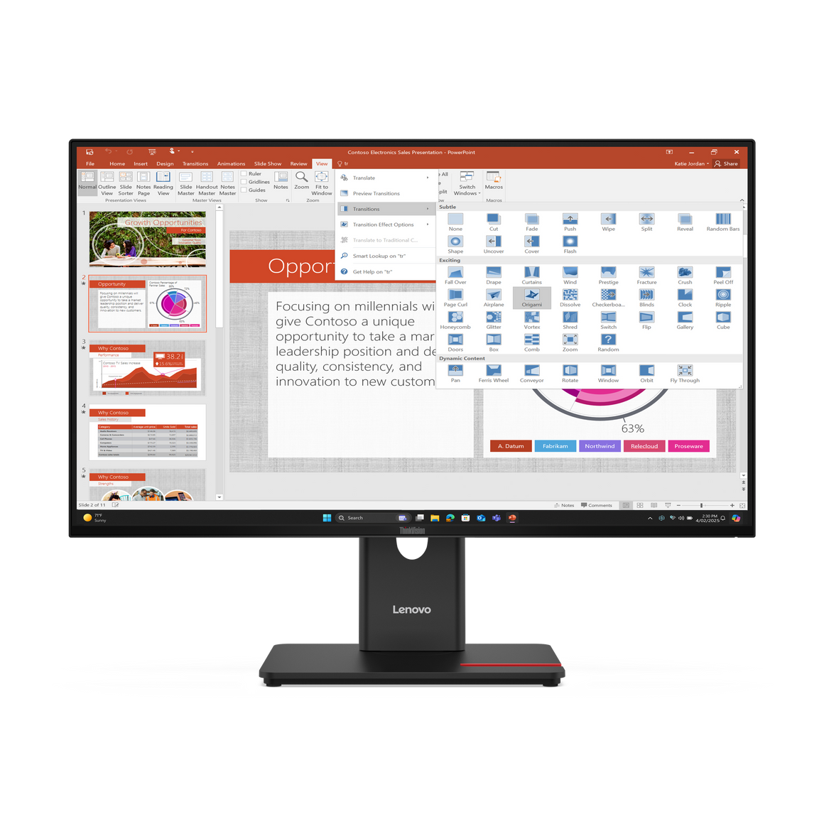 Lenovo ThinkVision T27-40 