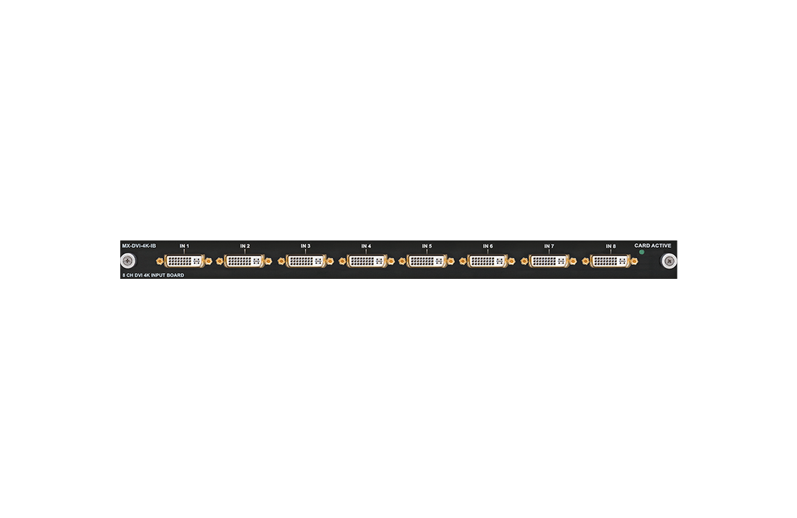 Lightware Interface Inout Plate Lightware MX-DVI-4K-IB DVI, HDCP, and HDMI Compliant Input Board ...