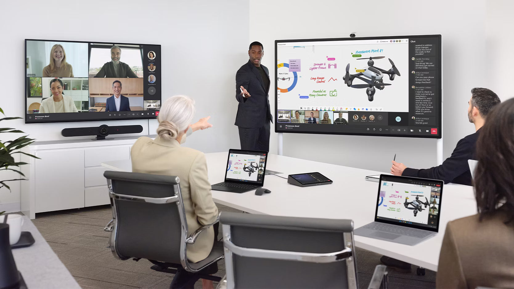 Microsoft Surface Hub LIfestyle
