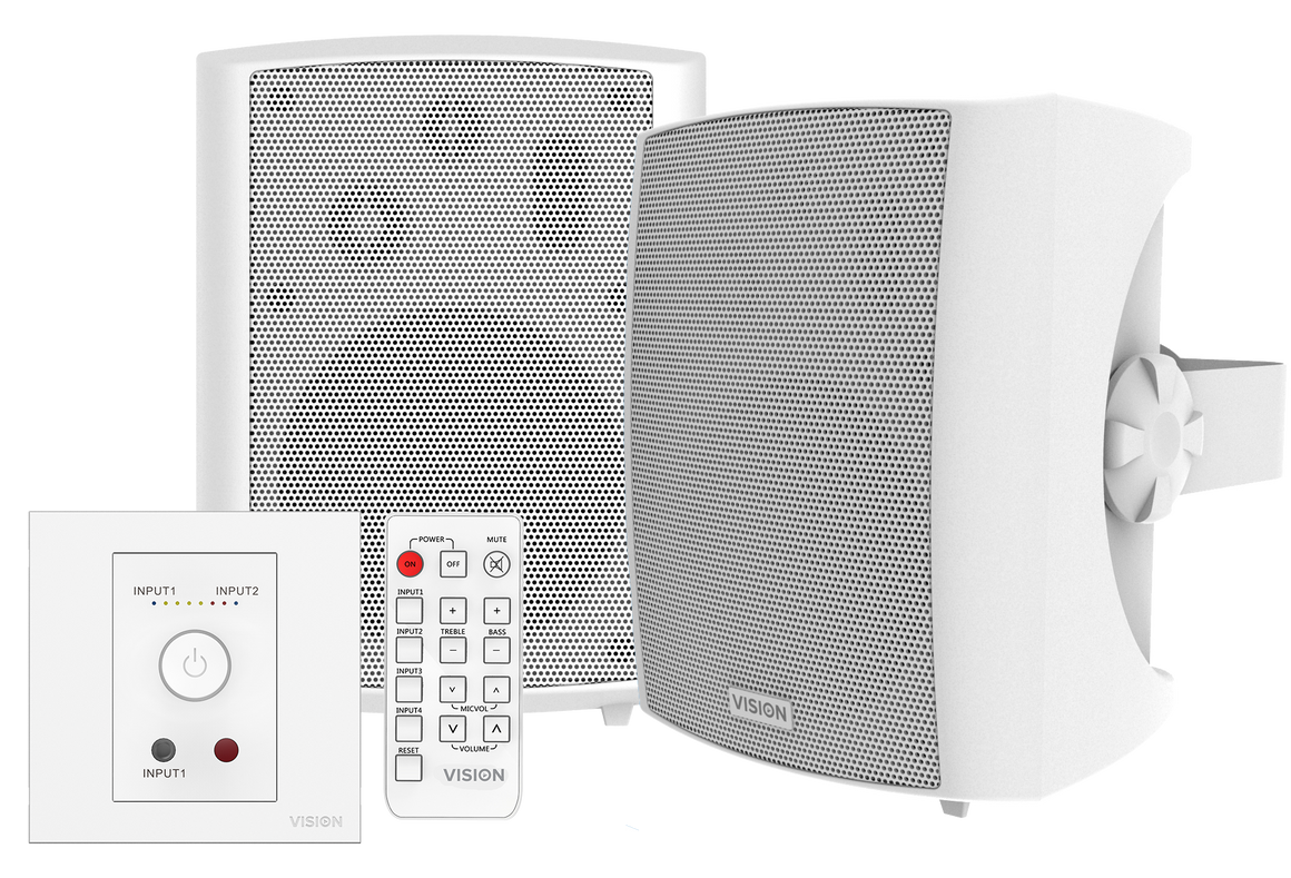 Vision Pair 3-Way Wall Loudspeakers