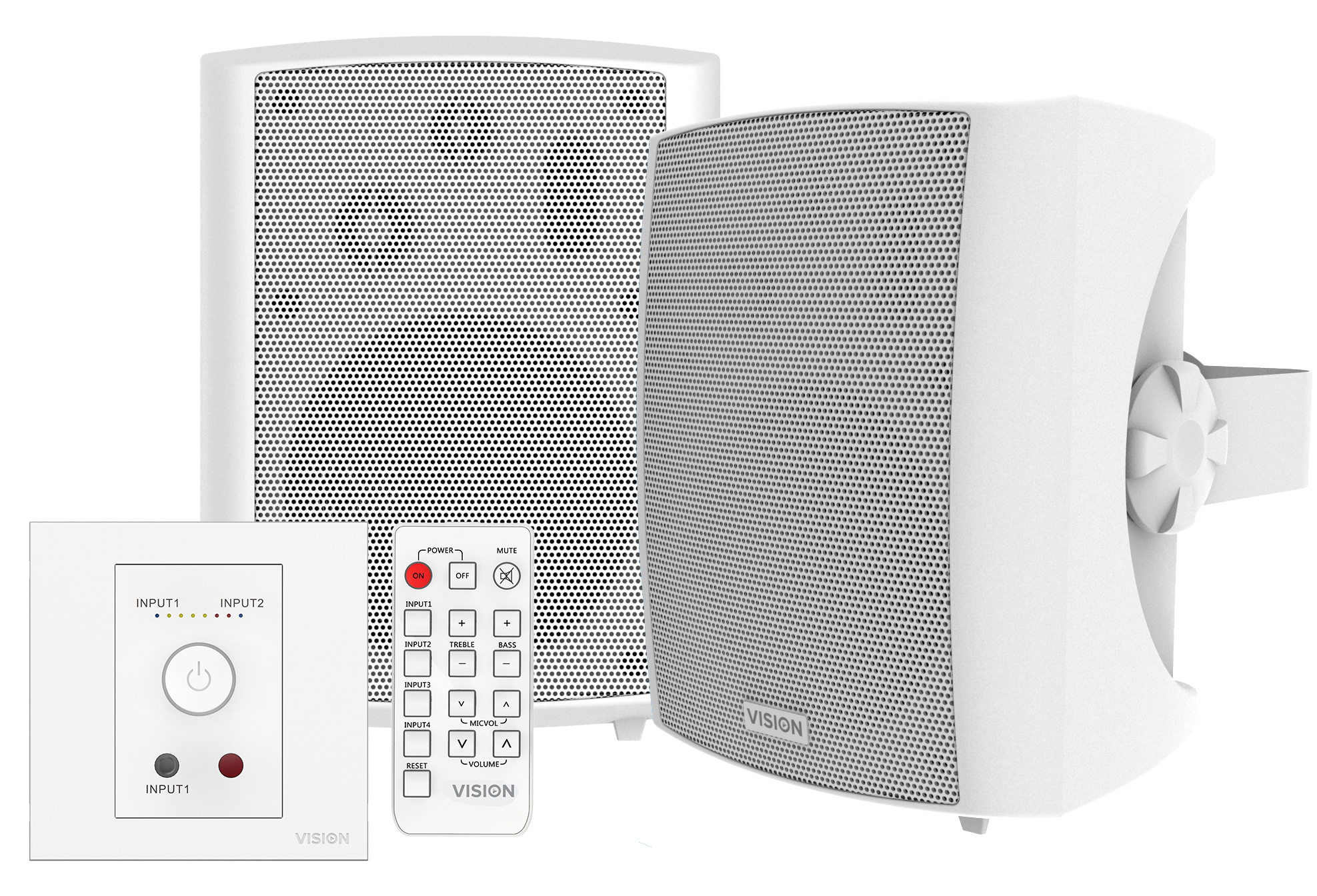 Vision Pair 3-Way Wall Loudspeakers