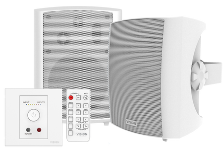 Vision Pair 3-Way Wall Loudspeakers