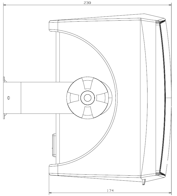 Vision Pair 3-Way Wall Loudspeakers