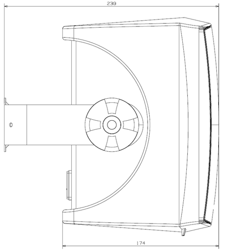 Vision Pair 3-Way Wall Loudspeakers