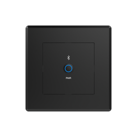 Turtle AV Dante Bluetooth Wallplate (TAV-BTWPEU-BLACK)