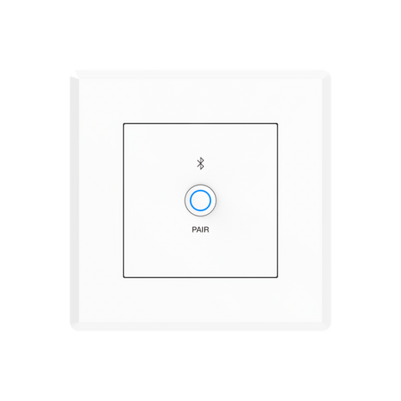 Turtle AV Dante Bluetooth Wallplate (TAV-BTWPEU-WHITE)