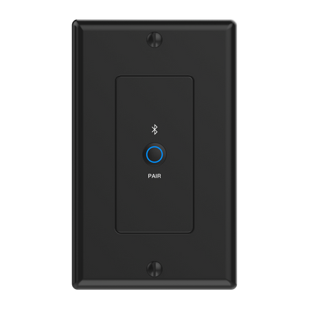 Turtle AV Dante Bluetooth Wallplate (TAV-BTWPUS-BLACK)