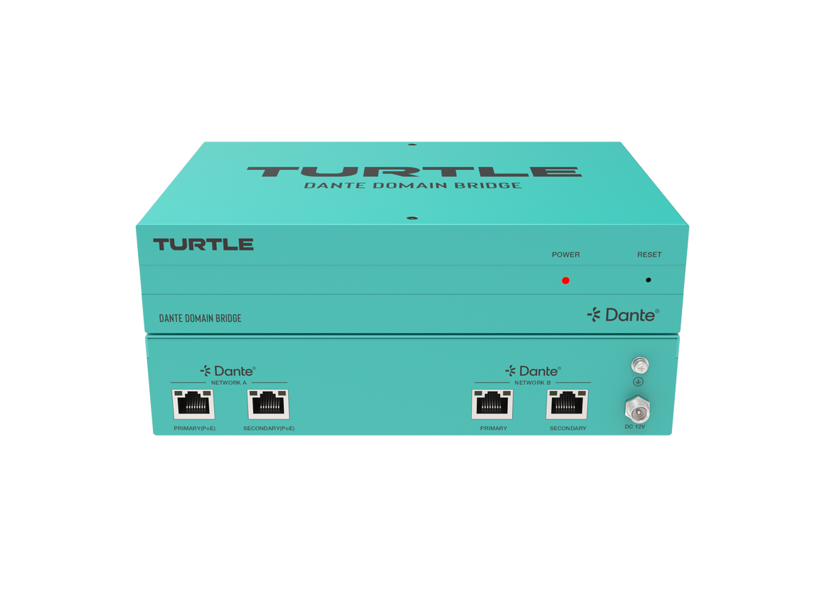 Turtle AV Dante Domain Bridge (TAV-DDB)