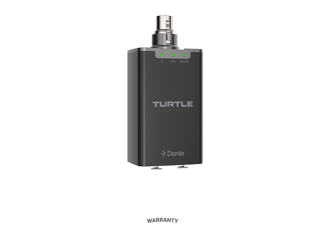 Turtle AV Dante Enabled Mic Preamp (TAV-JEF)