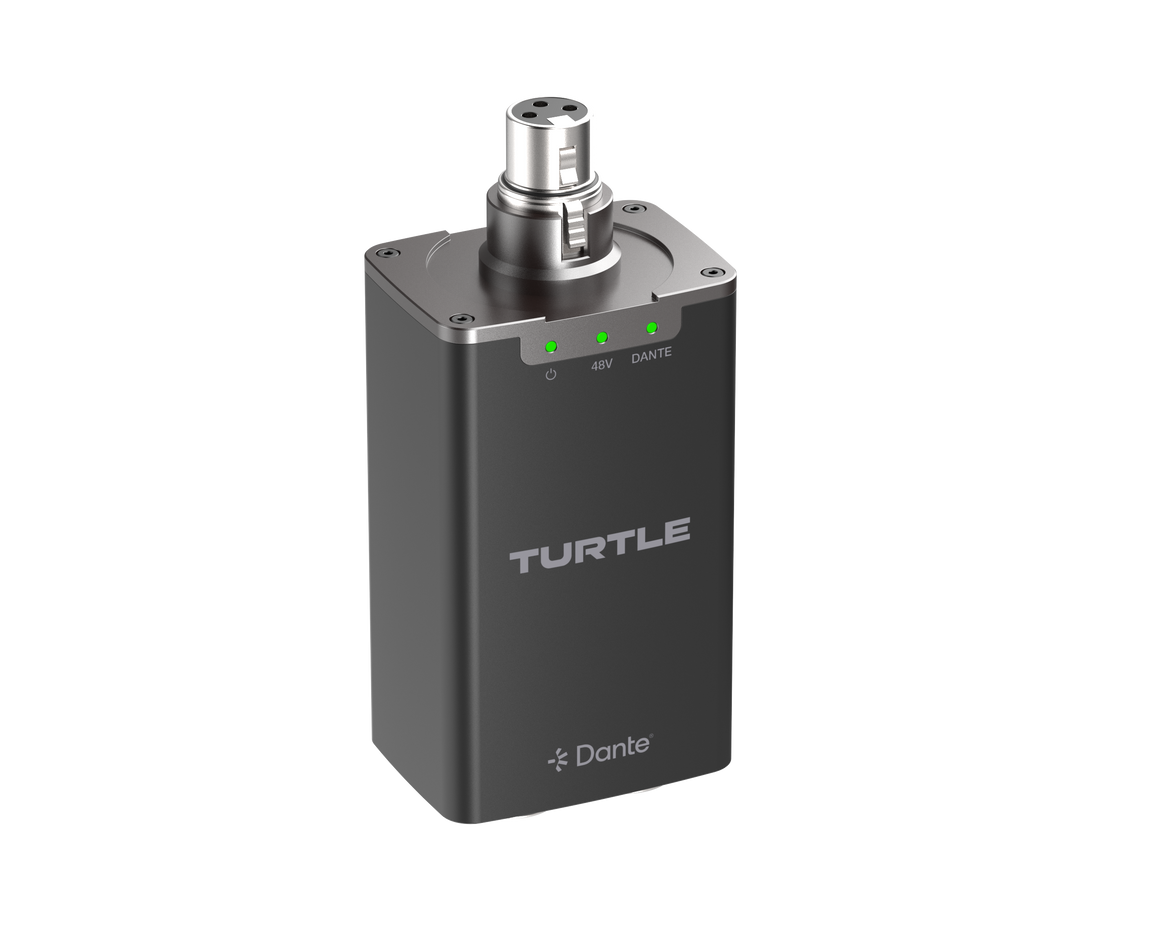 Turtle AV Dante Enabled Mic Preamp (TAV-JEF)