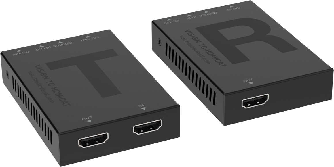 Vision HDMI-over-CAT6 Transmitter and Receiver Set 60 m