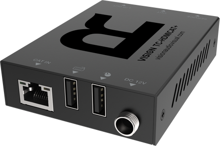 Vision HDMI and USB-over-CAT6 Transmitter and Receiver Set 70 m