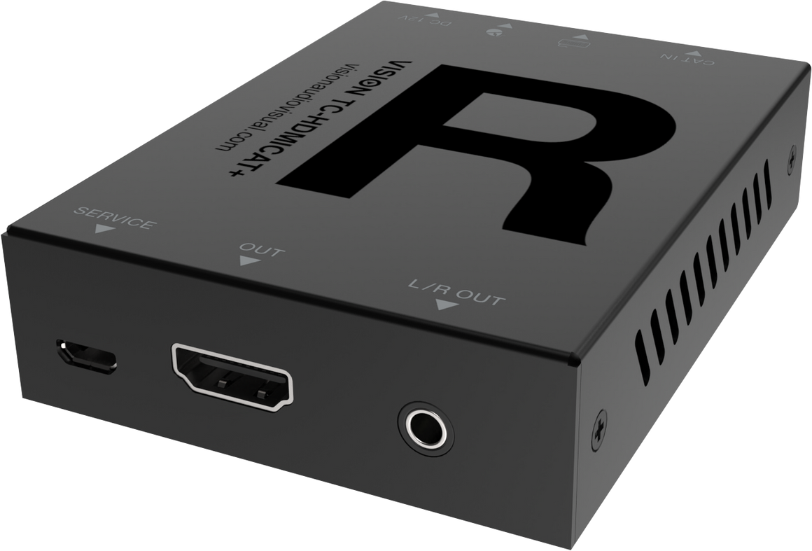 Vision HDMI and USB-over-CAT6 Transmitter and Receiver Set 70 m