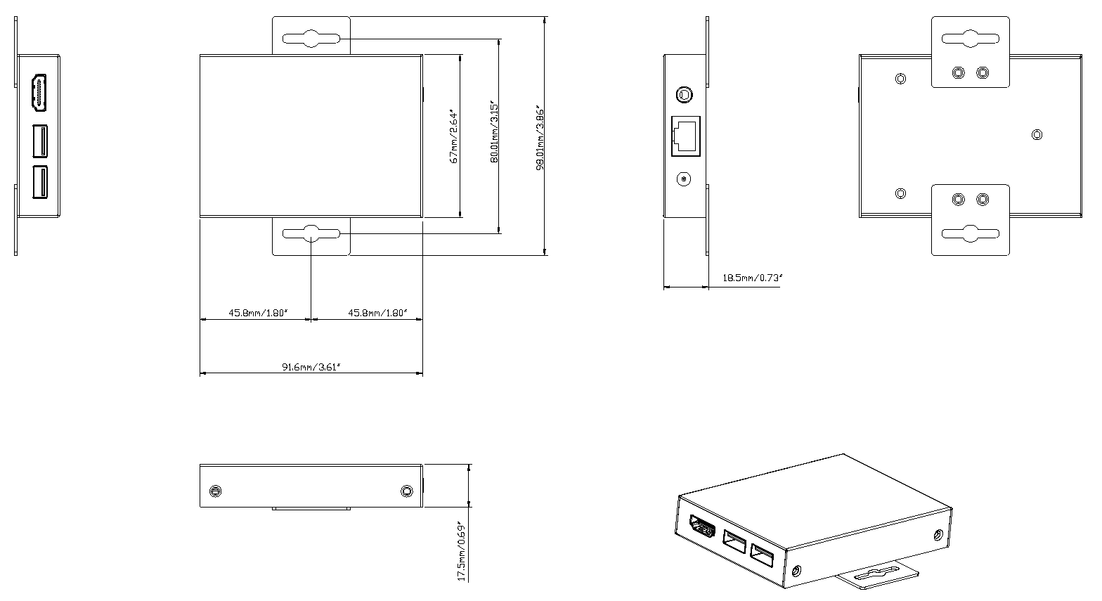 Vision HDMI-over-IP Receiver