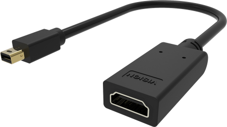 Vision Black Mini-DisplayPort to HDMI Adaptor