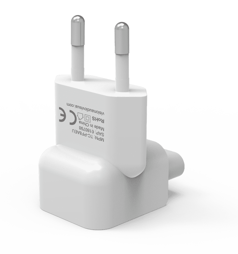 Vision PSU Duckhead F8 to EU Plug